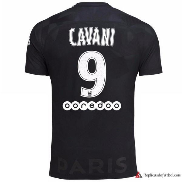 Camiseta Paris Saint Germain Tercera equipación Cavani 2017-2018